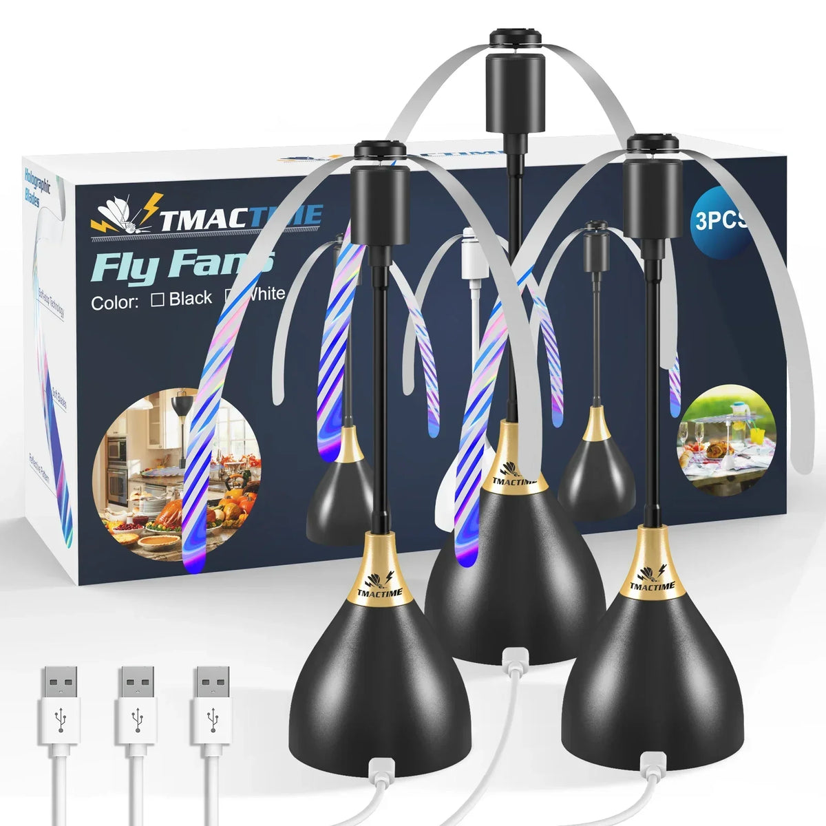 Table Fly Fan β Soft Blades, Rechargeable β photo 8