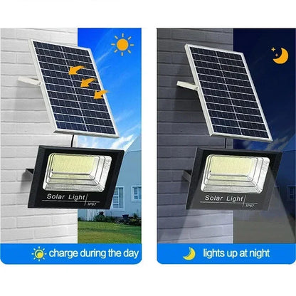 Solar Flood Light with Remote & Separate Panel — photo 4