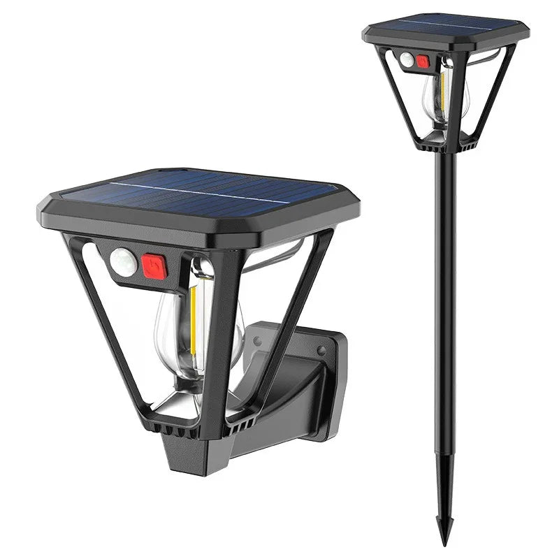 2-in-1 Solar Motion Sensor Lantern — Path Stake or Wall Mount — photo 6