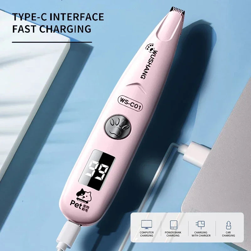 Quiet Pet Paw Trimmer with LED Light — photo 4