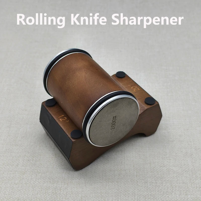 Rolling Knife Sharpener with Magnetic Angle Base — photo 1