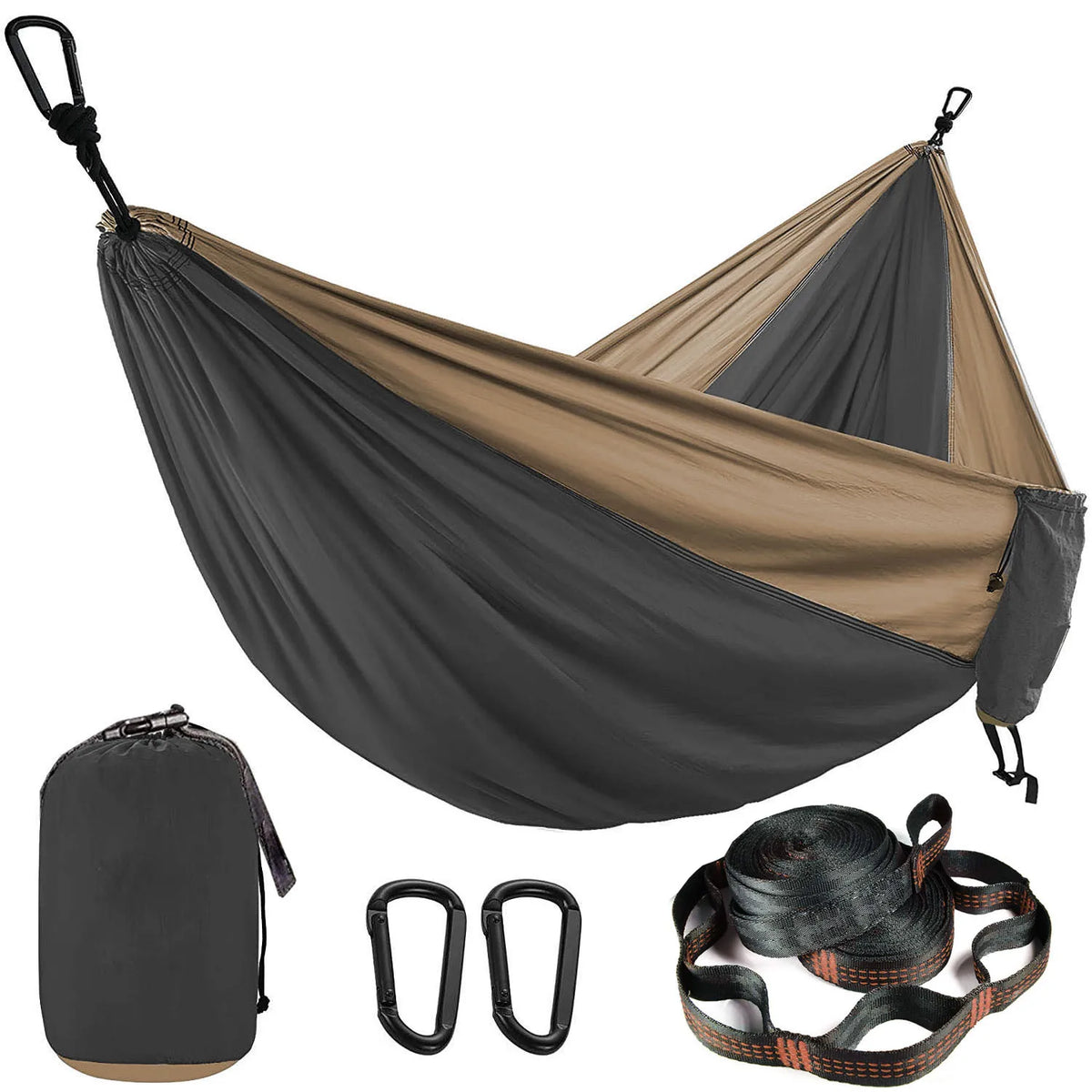 Parachute Camping Hammock with Tree Straps — photo 1