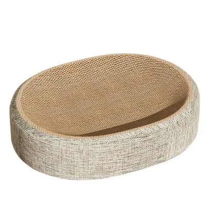 Oval Sisal Cat Scratcher Bed — photo 5