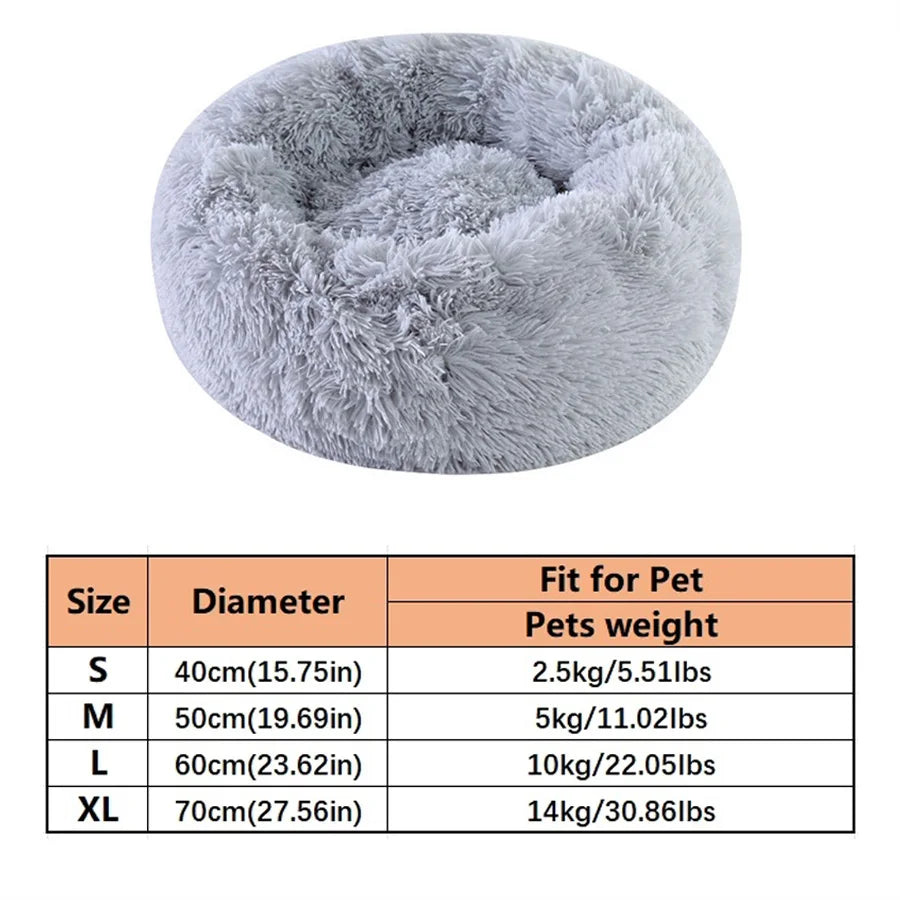 Fluffy Donut Pet Bed — Cats & Small Dogs — photo 6