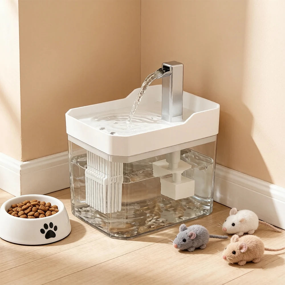 Pet Water Fountain 1.5 L with Filter — photo 3