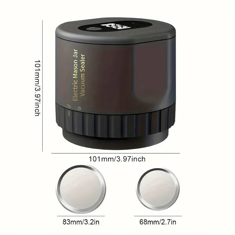 Electric Mason Jar Vacuum Sealer Kit — photo 3