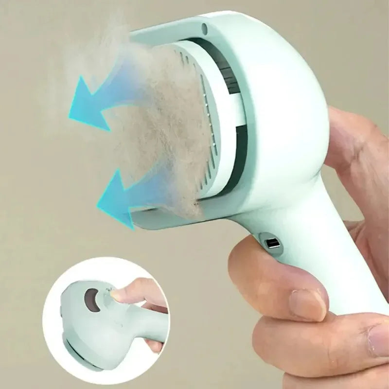 Self-Cleaning Mist Spray Pet Brush — photo 2