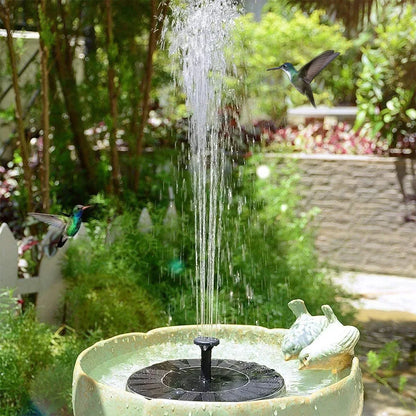 Solar Bird Bath Fountain Pump — photo 1