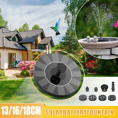 Solar Bird Bath Fountain Pump — photo 2