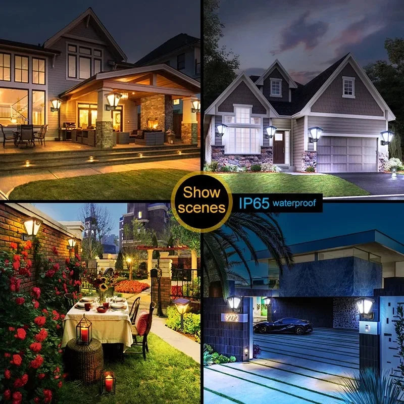 2-in-1 Solar Motion Sensor Lantern — Path Stake or Wall Mount — photo 1