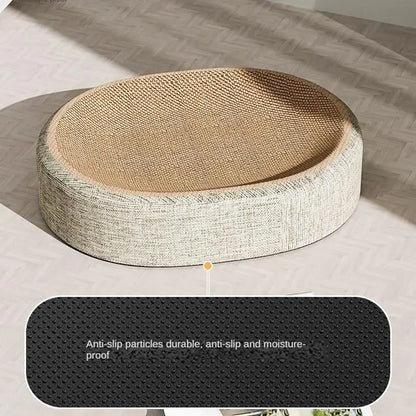 Oval Sisal Cat Scratcher Bed — photo 3