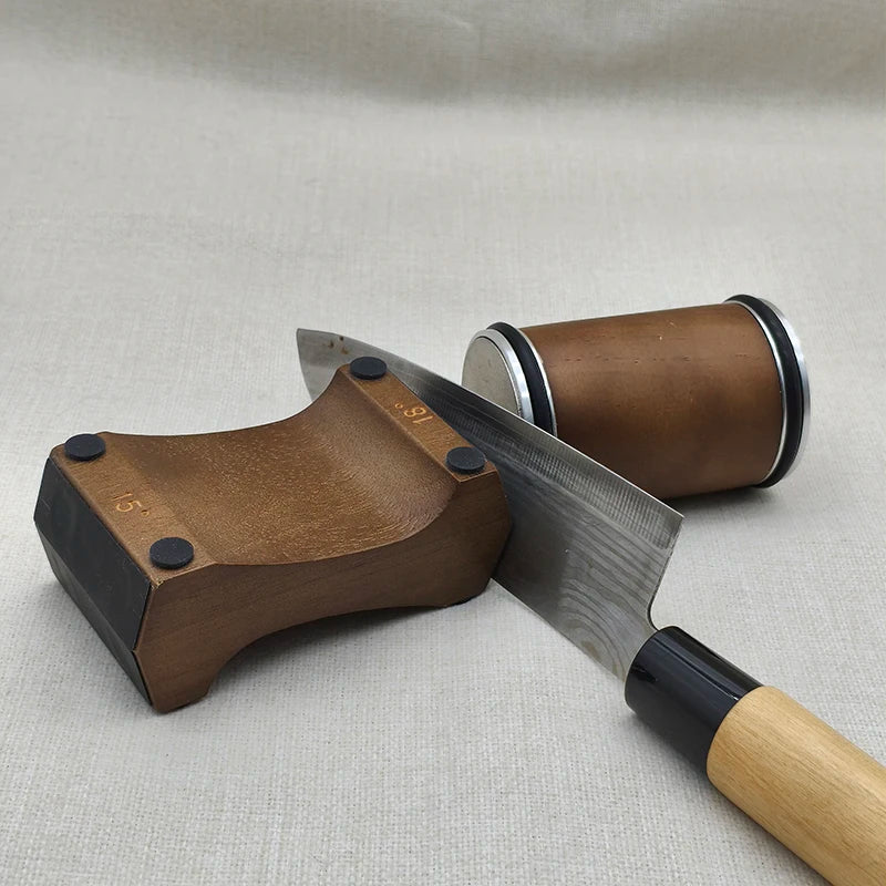 Rolling Knife Sharpener with Magnetic Angle Base — photo 3