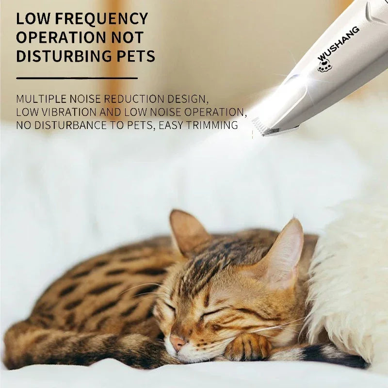 Quiet Pet Paw Trimmer with LED Light — photo 5