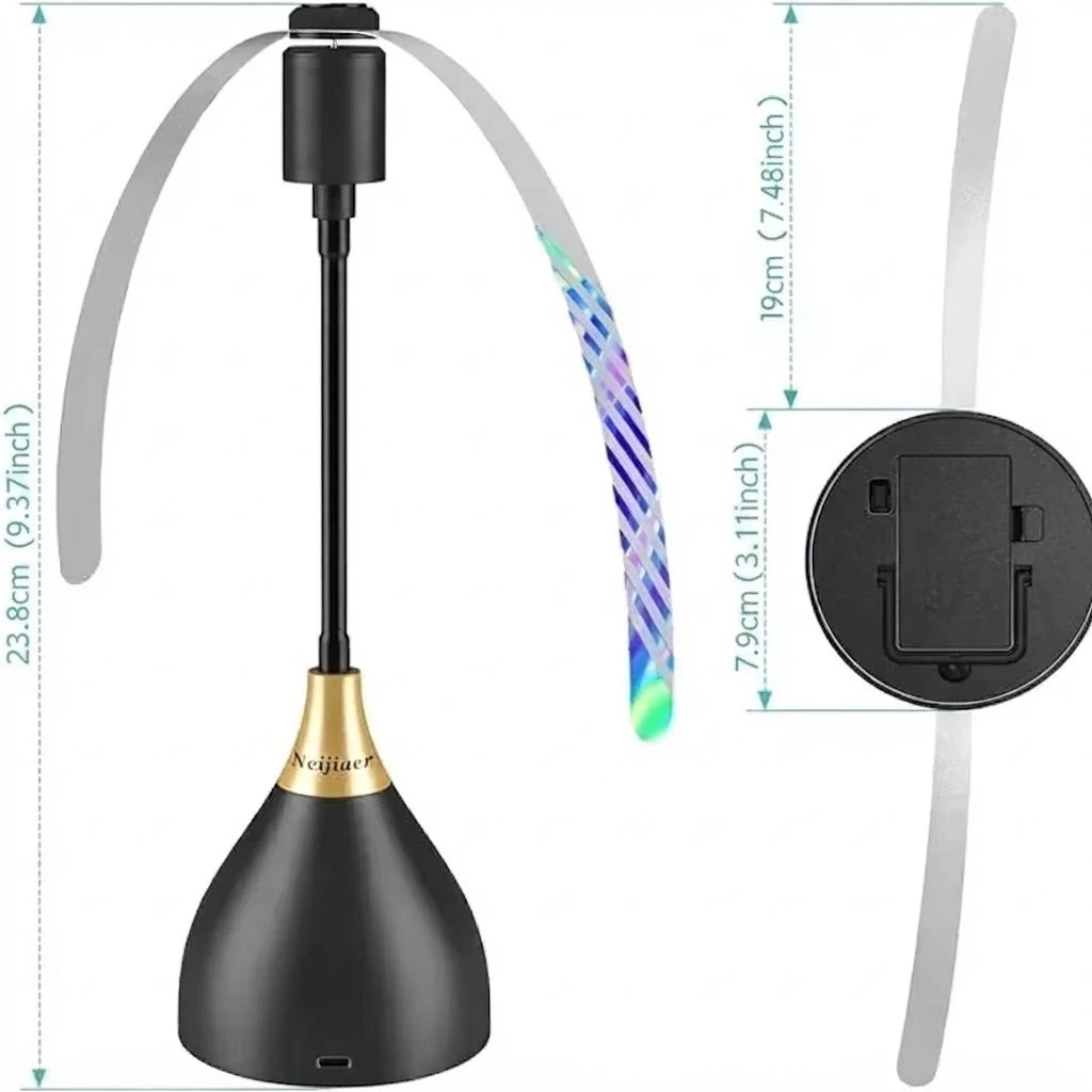 Table Fly Fan — Soft Blades, Rechargeable — photo 6