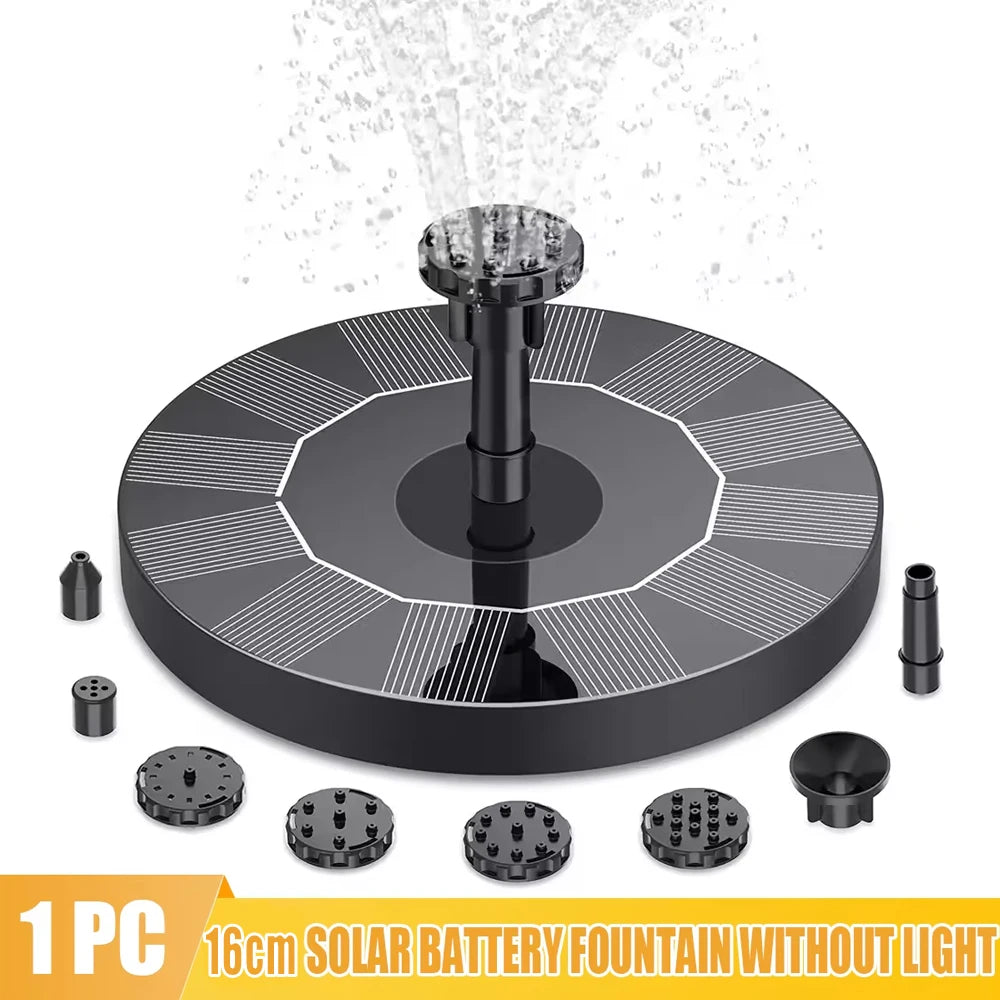 Solar Bird Bath Fountain Pump — photo 7