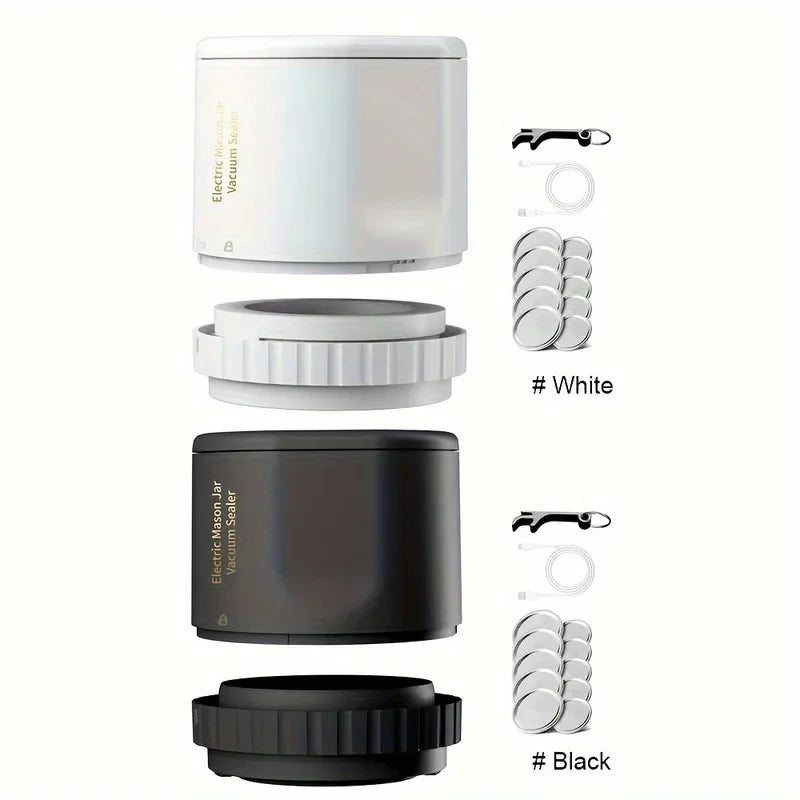 Electric Mason Jar Vacuum Sealer Kit — photo 4