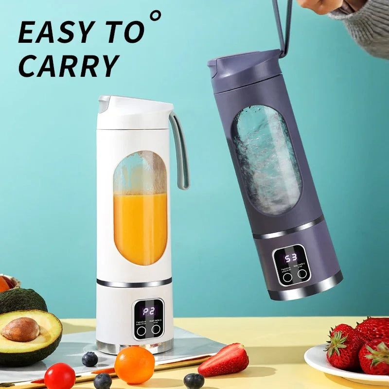 Portable Rechargeable Blender — 450 ml — photo 2