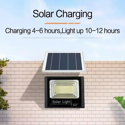 Solar Flood Light with Remote & Separate Panel — photo 3