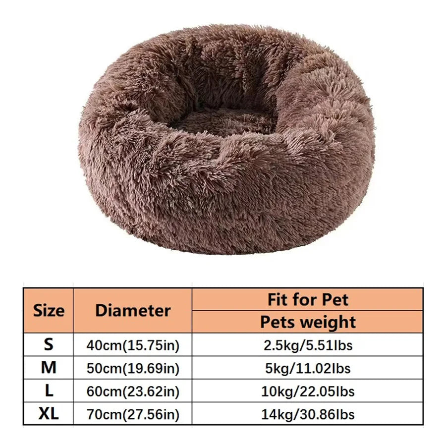 Fluffy Donut Pet Bed — Cats & Small Dogs — photo 7