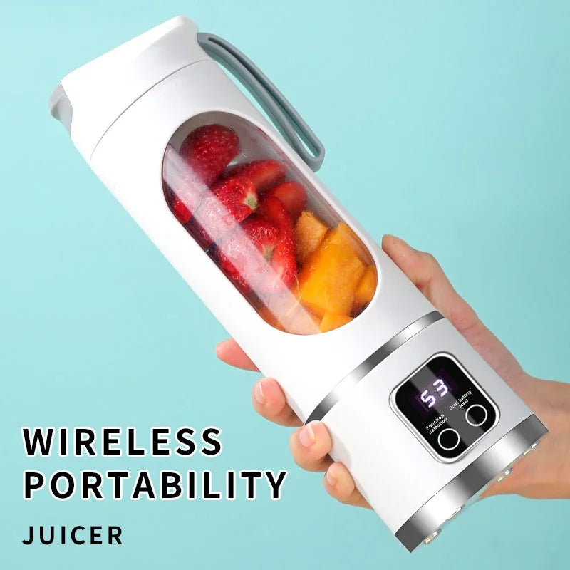 Portable Rechargeable Blender — 450 ml — photo 4
