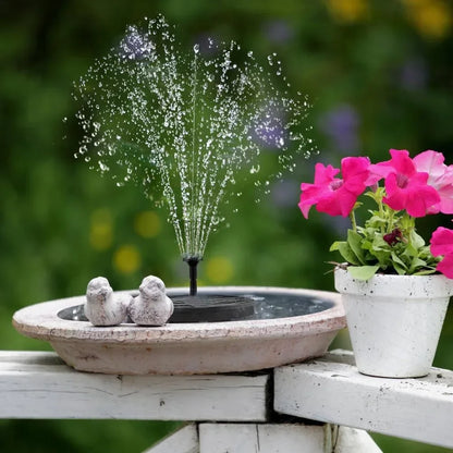 Solar Bird Bath Fountain Pump — photo 3