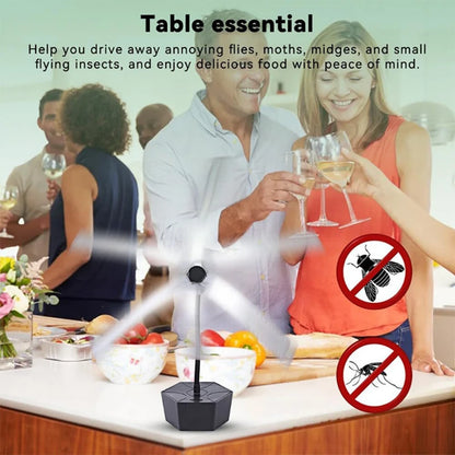 Table Fly Fan — Soft Blades, Rechargeable — photo 4