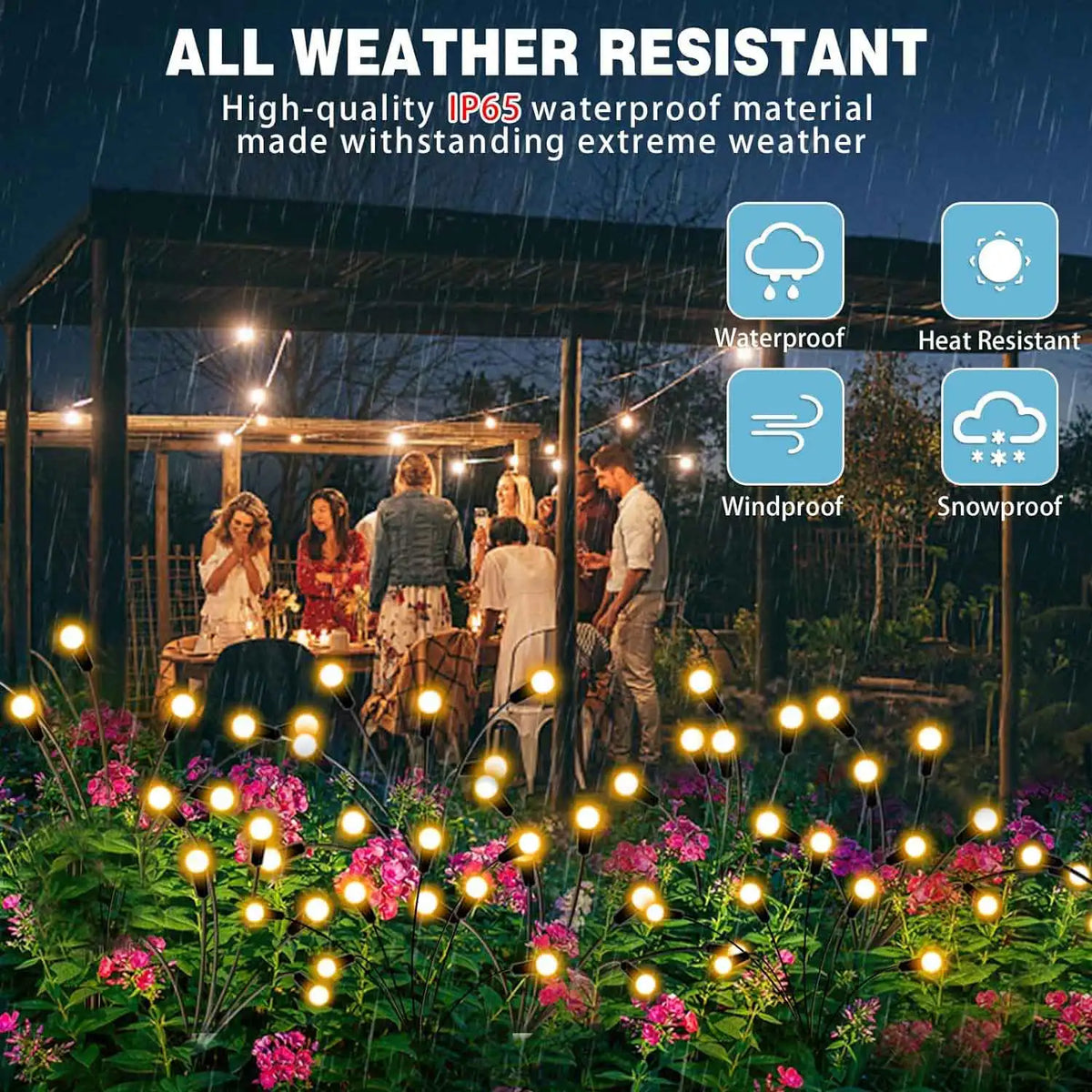 Solar Firefly Garden Lights — photo 3