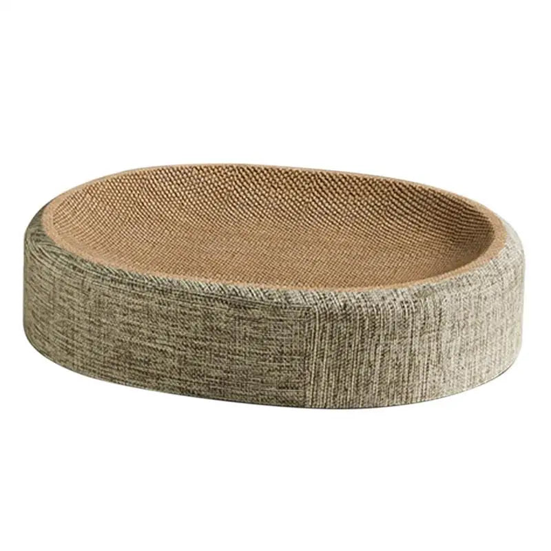 Oval Sisal Cat Scratcher Bed — photo 6