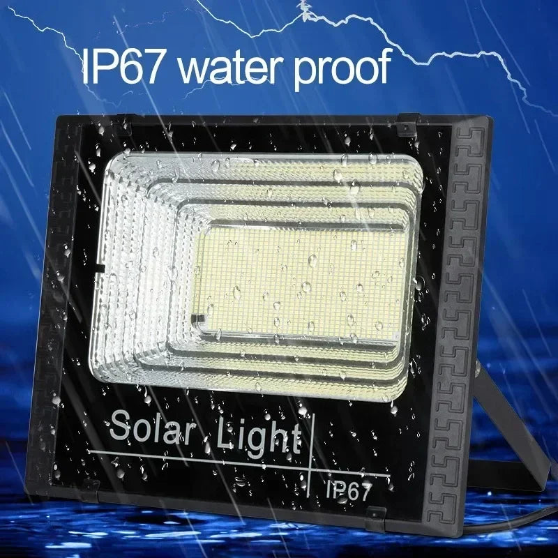Solar Flood Light with Remote & Separate Panel — photo 5