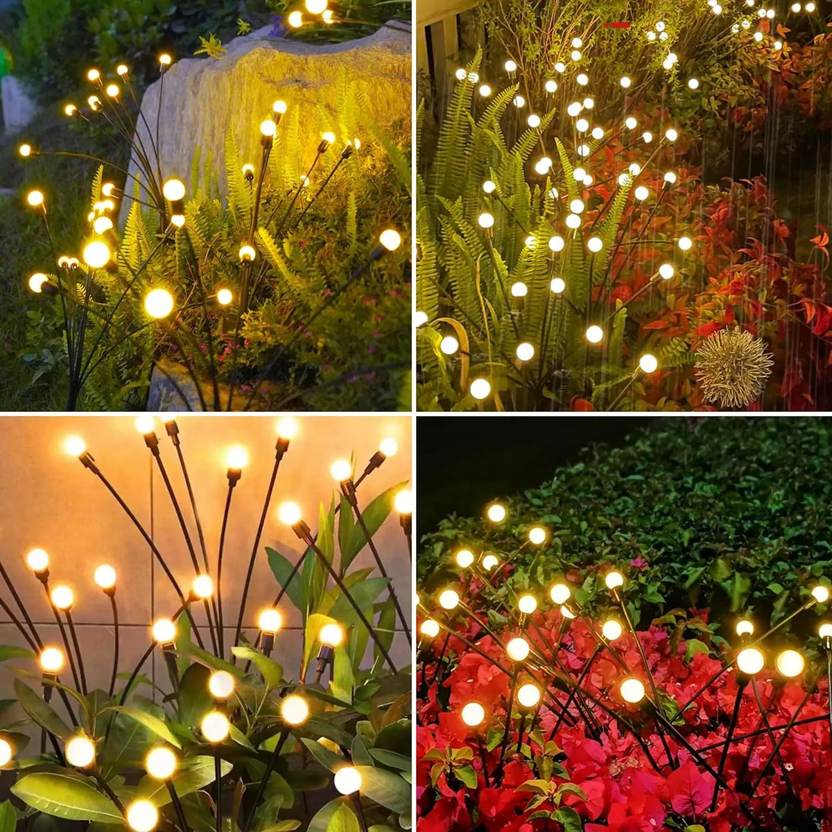 Solar Firefly Garden Lights — photo 1