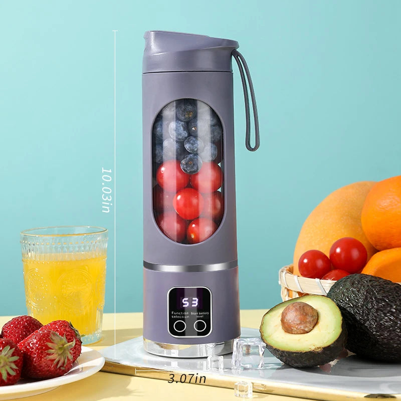 Portable Rechargeable Blender — 450 ml — photo 6