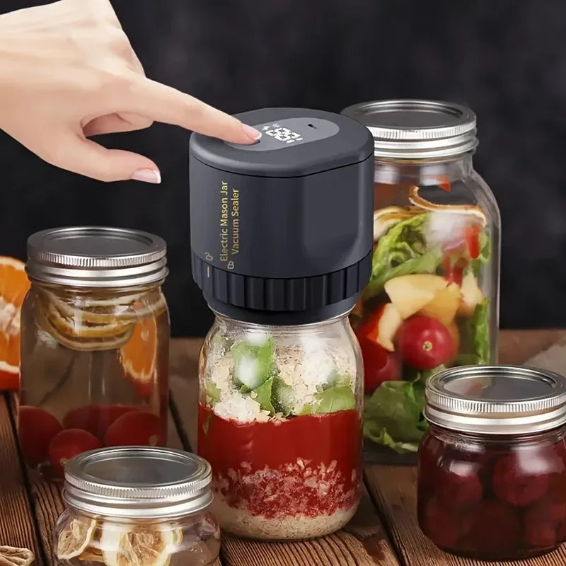 Electric Mason Jar Vacuum Sealer Kit — photo 1