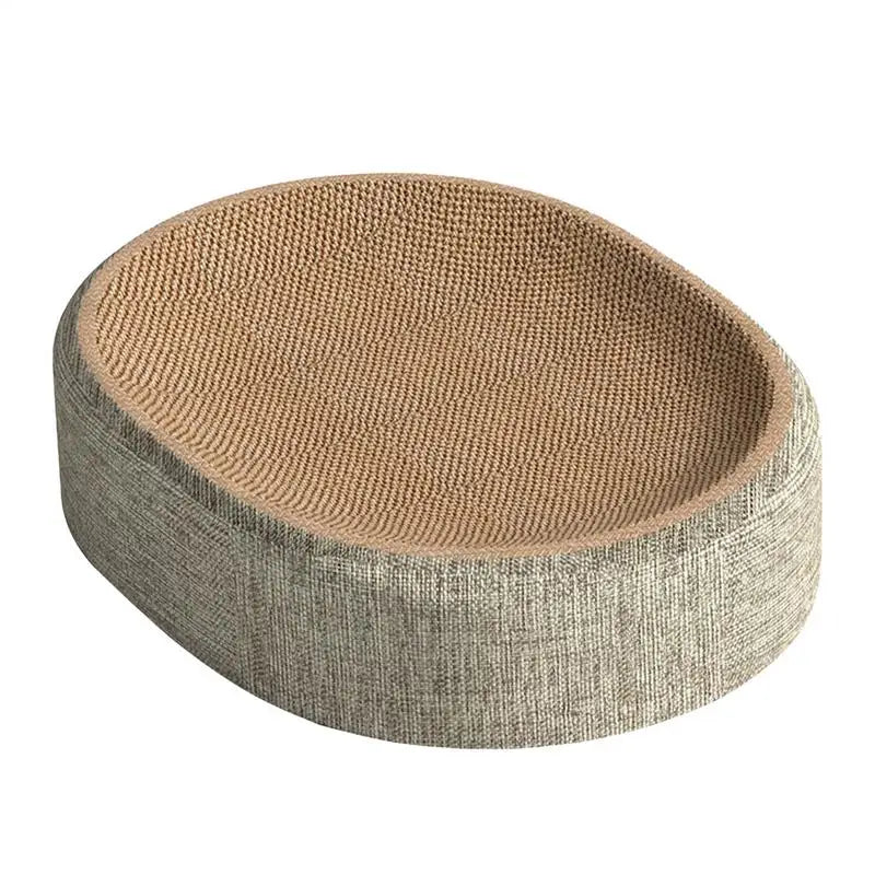 Oval Sisal Cat Scratcher Bed — photo 4