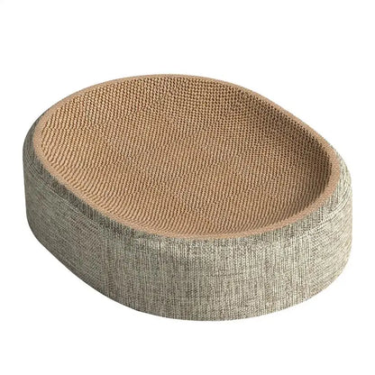 Oval Sisal Cat Scratcher Bed — photo 4
