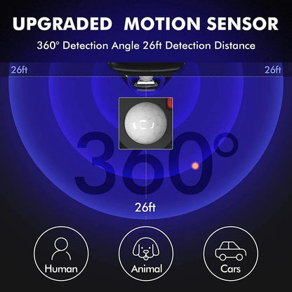 2-in-1 Solar Motion Sensor Lantern — Path Stake or Wall Mount — photo 4